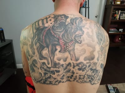 One Eyed Blue Monkey