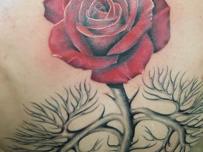 Optic Nerve Arts Tattoo