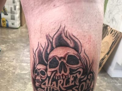 Painted Monkey Tattoo