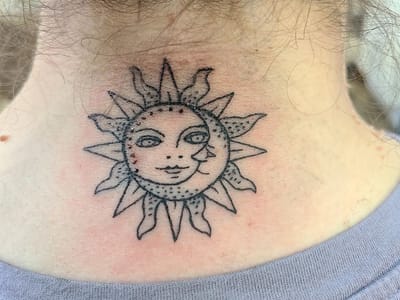 Painted Monkey Tattoo