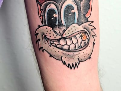 Painted Panther Tattoo