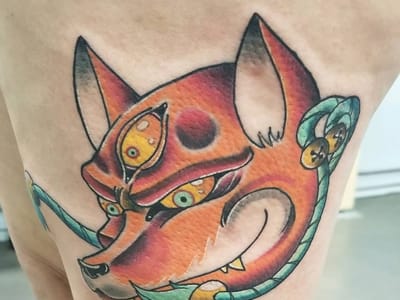 Painted Saint Tattoo