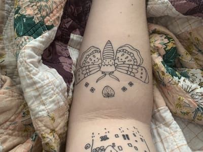 Peach Tattoo (Appointment Only)