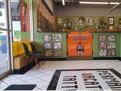 Permanent Vacation Tattoo