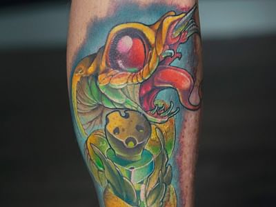 Phantom Cat Tattoo