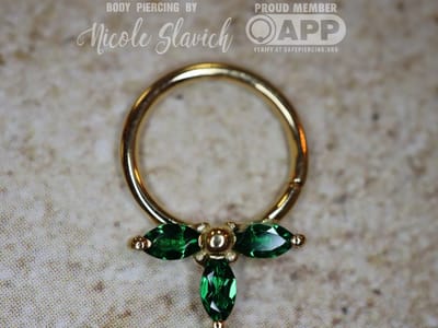 Piercing by Nicole Slavich