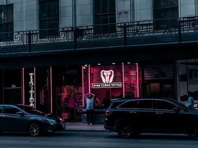 Pink Cobra Tattoo