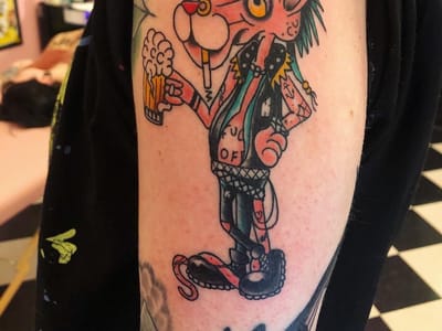 Pink Panther Tattoo