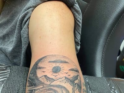 Red Moon Tattoo