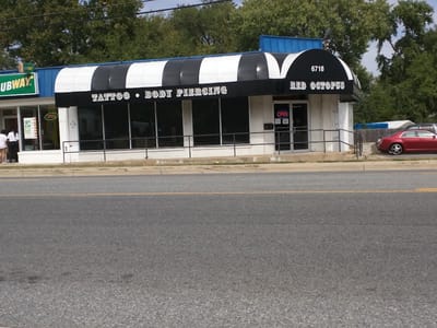 Red Octopus Tattooing