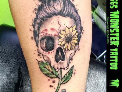 Riggs Monster Tattoo