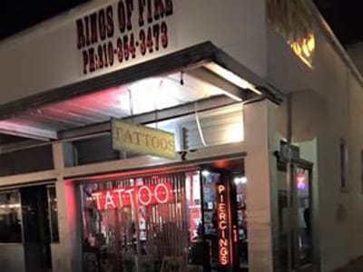 Rings of Fire Tattoos and Body Piercings
