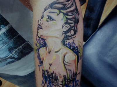 Rose and Cross Tattoo Gallery