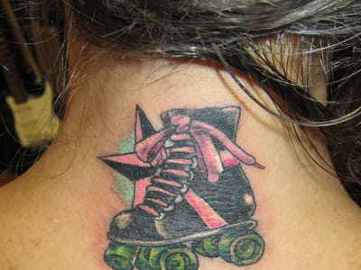 Rose and Cross Tattoo Gallery