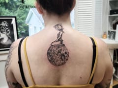 Rose and Dagger Tattoo