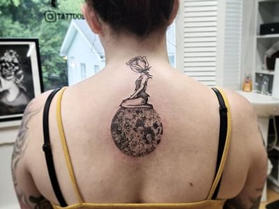 Rose and Dagger Tattoo