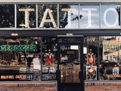 Rose and Dagger Tattoo