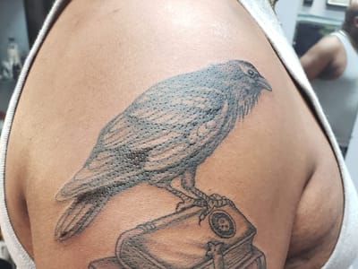 Rose & Dagger Tattoo