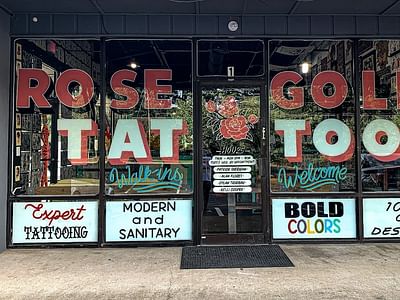 Rose Gold Tattoo