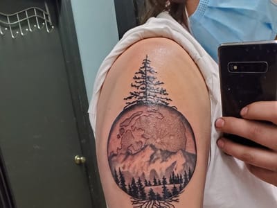 Route 66 Fine Line Tattoo