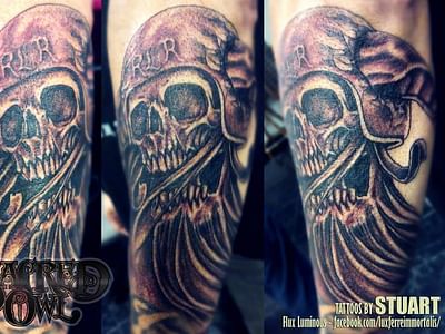 Sacred Owl Tattoo Idaho