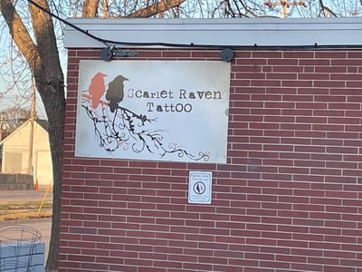 Scarlet Raven Tattoo