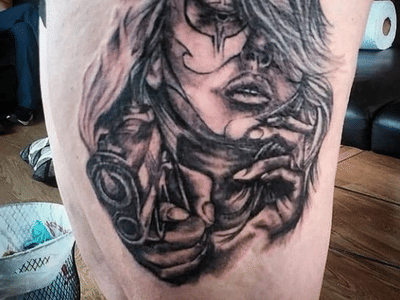 Scarlett Rose Tattoo