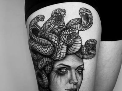 Scorpio Rising Tattoo