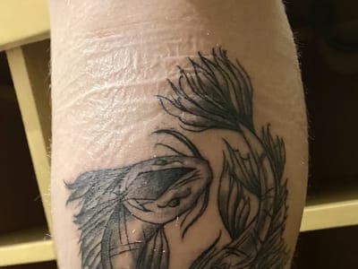 Scottish Rose Tattoo