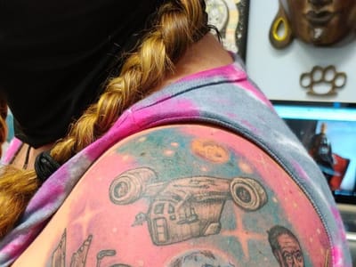 Scottish Rose Tattoo