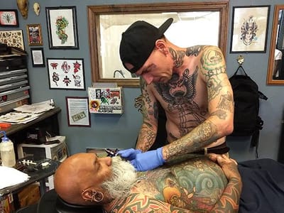 Screaming Crow Tattoo