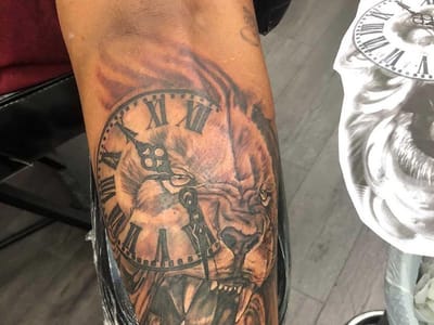 Screaming Crow Tattoo