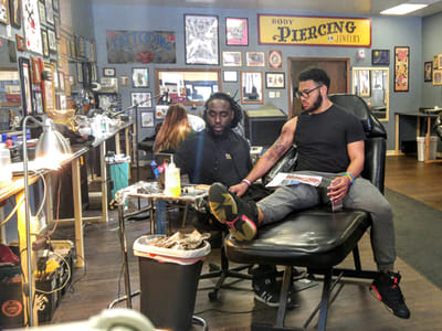 Screaming Crow Tattoo