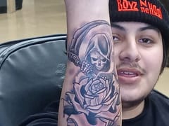 Shades Of Grey Tattoo