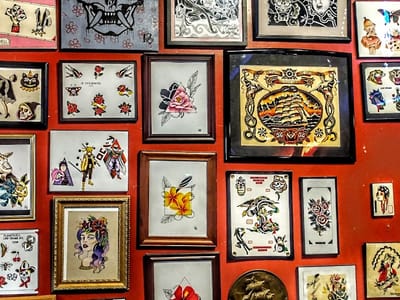 Ship And Anchor Tattoo