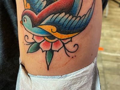 Ship And Anchor Tattoo