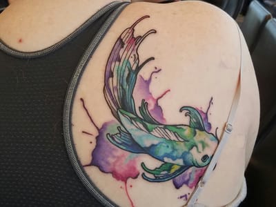 Ship And Anchor Tattoo