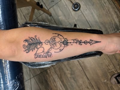 Ship And Anchor Tattoo