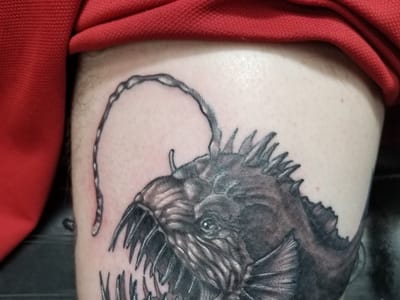 Silver Rooster Tattoo