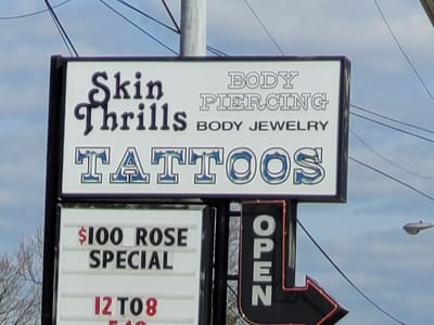 Skin Thrills Tattoo & Body Piercing Studio