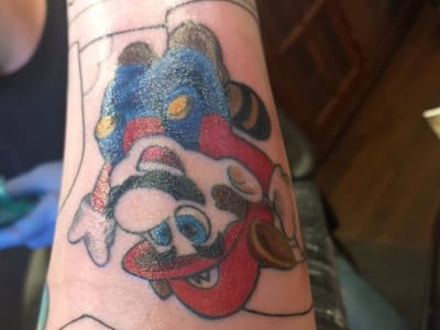 Skull and Crossbones Tattoo