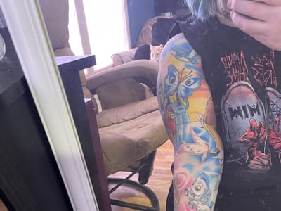 Sleeve Weasels Tattoo's