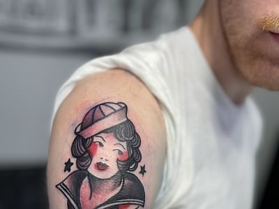 Solid Black Ink Tattoo Private Parlor