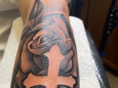 Solid Black Ink Tattoo Private Parlor