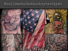 Solid Metal Tattoo