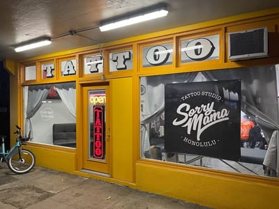 Sorry Mama Tattoo Honolulu