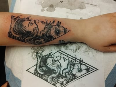 T N T Explosive Tattoo