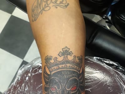 T N T Explosive Tattoo