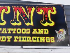 T N T Explosive Tattoo