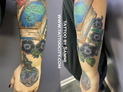 Tattoo City Skin Art Studio art by Larry Brogan